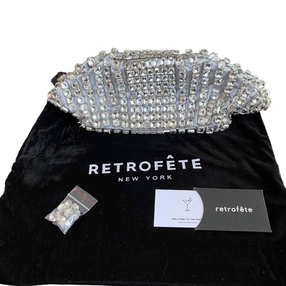 Retrofete Daphnis Crystal Clutch Bag